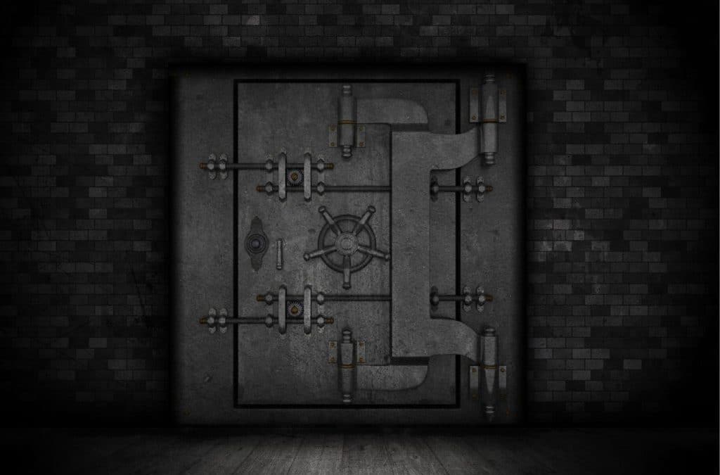 bank-vault-door-dark-interior